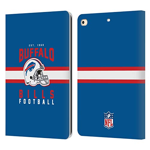 Carcasa antiarañazos iPad 9.7 Buffalo Bills con soporte horizontal