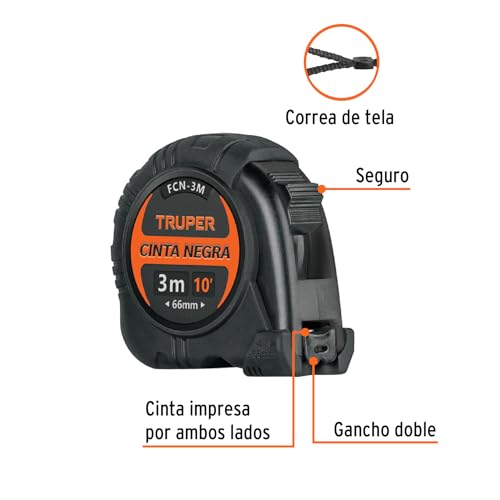 Flexómetro Truper 3 metros 5 Imagen adicional