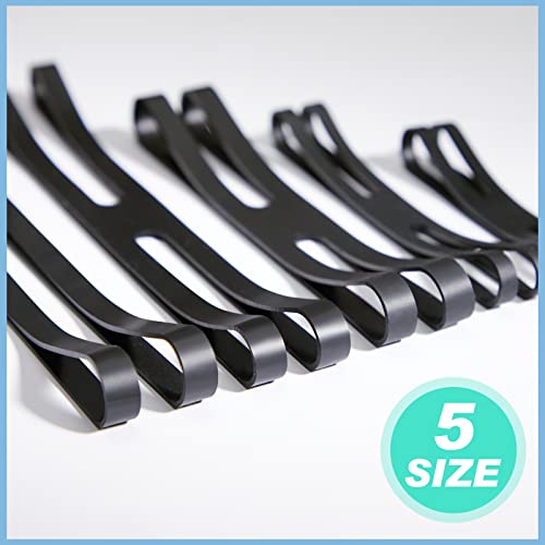 Bandes élastiques en silicone pour emballage et appareils photo de 5 tailles H - 6