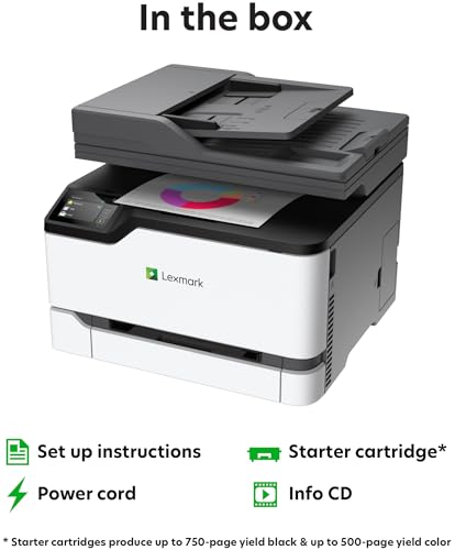Lexmark 40N9070 Cx331Adwe Color All-In-One Laser Printer thumb #3