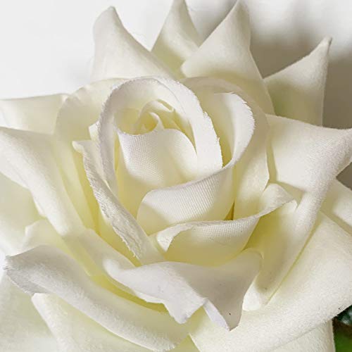 WELL HOME MOBILIARIO & DECORACIÓN 75cm Pink Bouquet in White Velvet, Unitario - Image 3