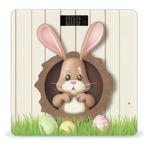 Báscula Digital de Baño con Pantalla LED y Vidrio Templado miniatura 1