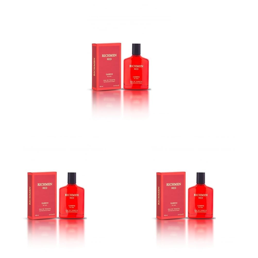 Gabrini Rıchmen Kırmızı Edt 100ml (3 paketi)