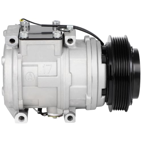 Image of SCITOO AC Compressor fit for Toyota for Sienna 3.0L 1998-2003 | Fast Cooling, Ultra Low Noise (≤72 dB)Air Conditioner Compressor with Clutch, Easy Installation, 77318 78318 8832008010