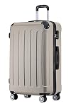 BEIBYE – BEIBYE Reisekoffer L 66 cm – Hartschalenkoffer aus ABS mit D