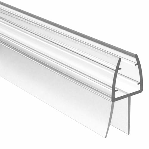 Guarnizione Doccia Sottoporta - 100 CM Per porte compatibile con vetro da 5–8 mm- Profilo in gomma extra spesso