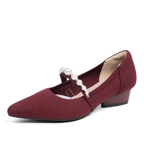 Escarpins à petit talon en tricot HROYL pour sublimer votre démarche