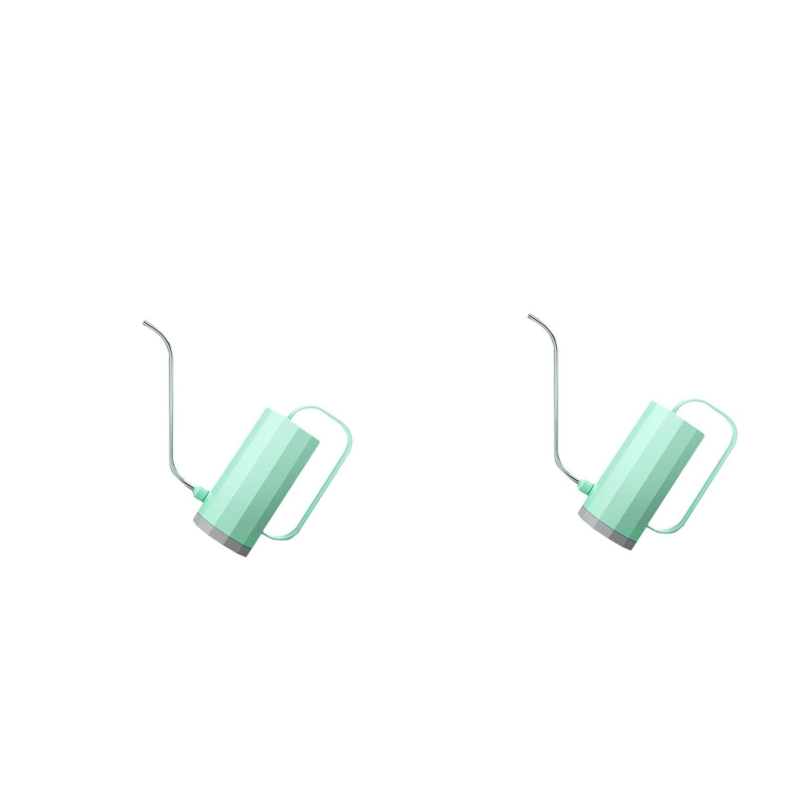 BESPORTBLE 2pezzi Annaffiatoio s Shape Plastica Con Beccuccio Lungo Strumento Da Giardinaggio Portatile Per Piante Verde
