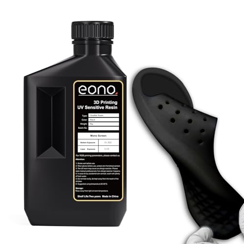 EONO Resina flexible para impresora 3D (Shore 80 A), resina de