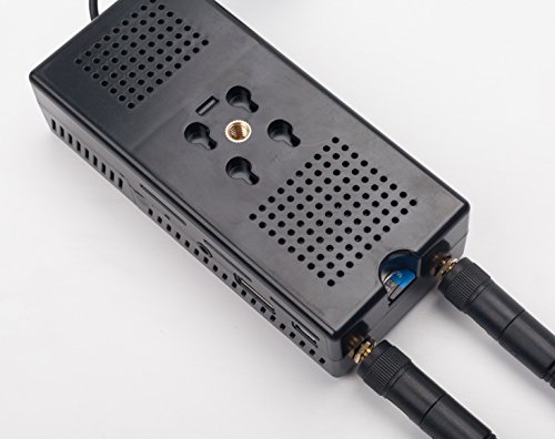 Summitlink Black Case with Fan for ADS-B Raspberry Pi Stratux DIY Kit, Matte Finish Tool Free Assembly (Does not fit AHRS) - Thumbnail 6