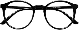 Armação Óculos Sem Grau Masculino Redondo Retrô Geek