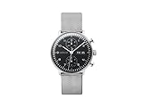 junghans max bill chronoscope 100 jahre bauhaus Gewicht: 65 Gramm, Maße: Durchmesser: 40,0 mm, Stärke: 14,4 mm