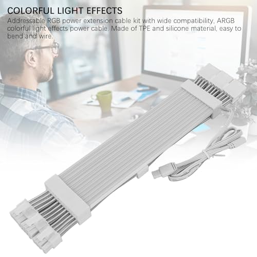 Câble PC GPU carte mère éclairage RVB bande LED tuning PC gaming