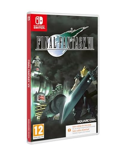 Final Fantasy VII - Code in a box Switch Standard Edition Spanish/Italian | Ya disponible en tu tienda friki favorita! En mundofriki.es! Final Fantasy VII - Code in a box Switch Standard Edition Spanish/Italian | Ya disponible en tu tienda friki favorita! En mundofriki.es!