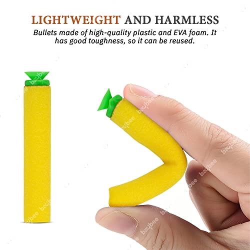 Image of Baybee Blaster Toy Gun for Kids 3+ Years with 10 Soft Foam Darts | Fun Target Shooting Battle Game Toy (Orange)