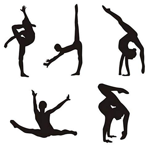 Vinilo Decorativo Maydahui Dancer Set 5 Piezas