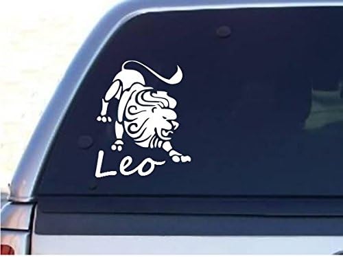 Leo Lion Zodiac Astrology Decal Decals Laptop Tablet car Window Sticker