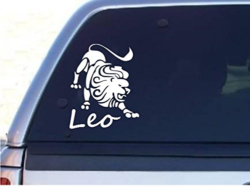 Leo Lion Zodiac Astrology Decal Decals Laptop Tablet car Window Sticker