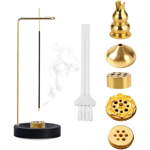 SZSMW 8 Pezzi Porta Incenso per Bastoncini - Portaincenso - Portaincenso Bastoncino - Adatto per Camera da Letto, Studio, Meditazione Yoga, Può Essere Utilizzato Con Vari Incensi, Design Moderno