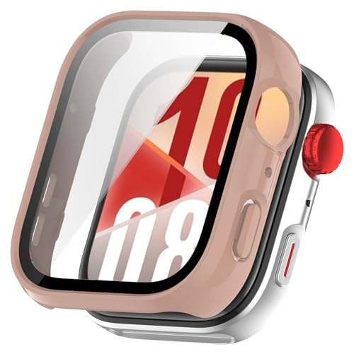 For HUAWEI WATCH FIT 4 �J�o�[ PC�f�� �t�@�[�E�F�C WATCH FIT 4 �P�[�X �K���X�t�B������̌^ �S�ʕی� ��d�\�� �h�o ���{���Ɏq�� �L�Y�h�~ �y��(�s���N)