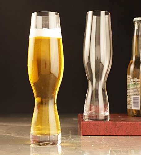 Image of Craft Beer Glasses | Set of 6 | 500 ml | Stout Craft Beer Glass | Tall Beer Glass | Perfect for Serving Beer, Mocktails, Cocktails, Juices