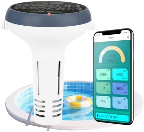 Solar Hot Water for Pool: Explore 5 Surprising Benefits You Didn't Expect 7 UIUZMAR Smart pH and Chlorine Pool Monitor pH and Salinity Tester 7 in 1 pH, Salt, EC, TDS, Free Chlorine, ORP, and Temperature Floating Solar Charged Chlorine Monitor for Saltwater Pool, Hot Tub