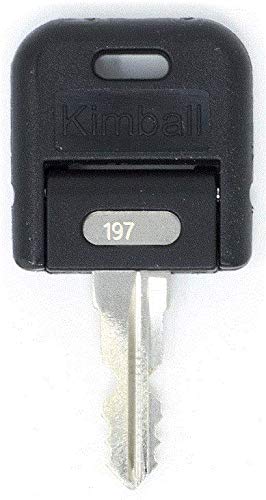 Kimball Office 197 [Double Sided] Replacement Keys: 2 Keys