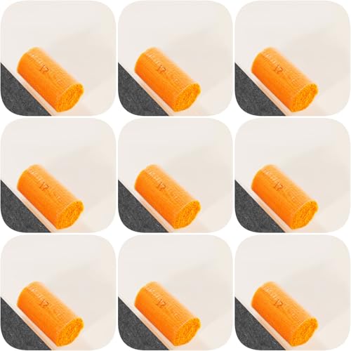 Image of Yglnden 10 Bundles Latch Hook Kit Colorful Yarn Bundles Cut Rug DIY Latch Hook Yarn for Handmake Craft Sewing Knitting for Adults (10 Bundles# Yellow B)