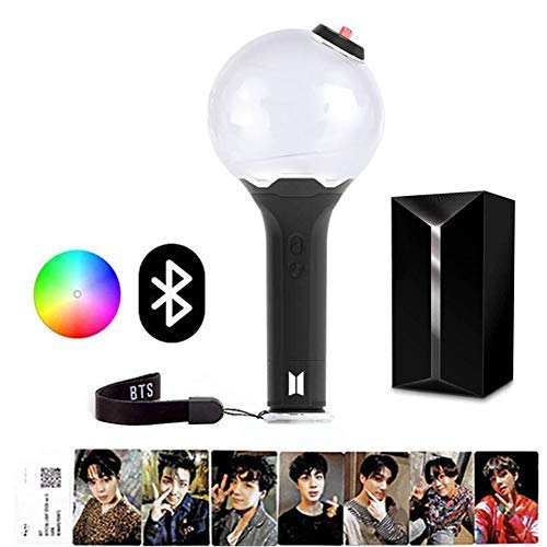 Preisvergleich Produktbild BTS Merch Army Bomb Bluetooth-Licht Version 3 Konzertunterstützung / -sammlung,Laternenfächer-Geschenksam... Blitzableiter Drei Generationen, Konzertlichtstab / Jubellicht (Bluetooth)