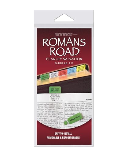 G.T. Luscombe Company, Inc. Romans Road Verse Finder Bible Tabs