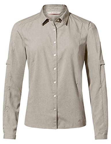 VAUDE Damen Rosemoor Ls Shirt Iii Hemd, Linen, 40 EU