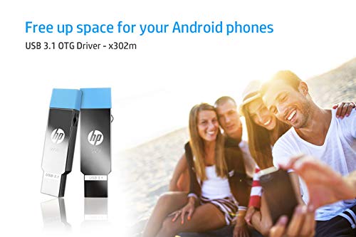 Image of HP x302M 16GB OTG 3.1 Pen Drive