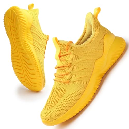 Image of Women's Running Shoes Ladies Slip on Tennis Walking Sneakers Lightweight Breathable Comfort Work Gym Trainers Stylish Shoes