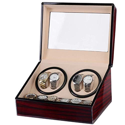 Caja de rotación para relojes automáticos y expositor de joyería con motor aislado