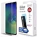 Galaxy S10 Plus Screen Protector, [Dome Glass] No UV Lamp Included [Solution for Ultrasonic Fingerprint] Tempered Glass Backup Kit by Whitestone for Samsung Galaxy S10+ (2019) - Replacement Only