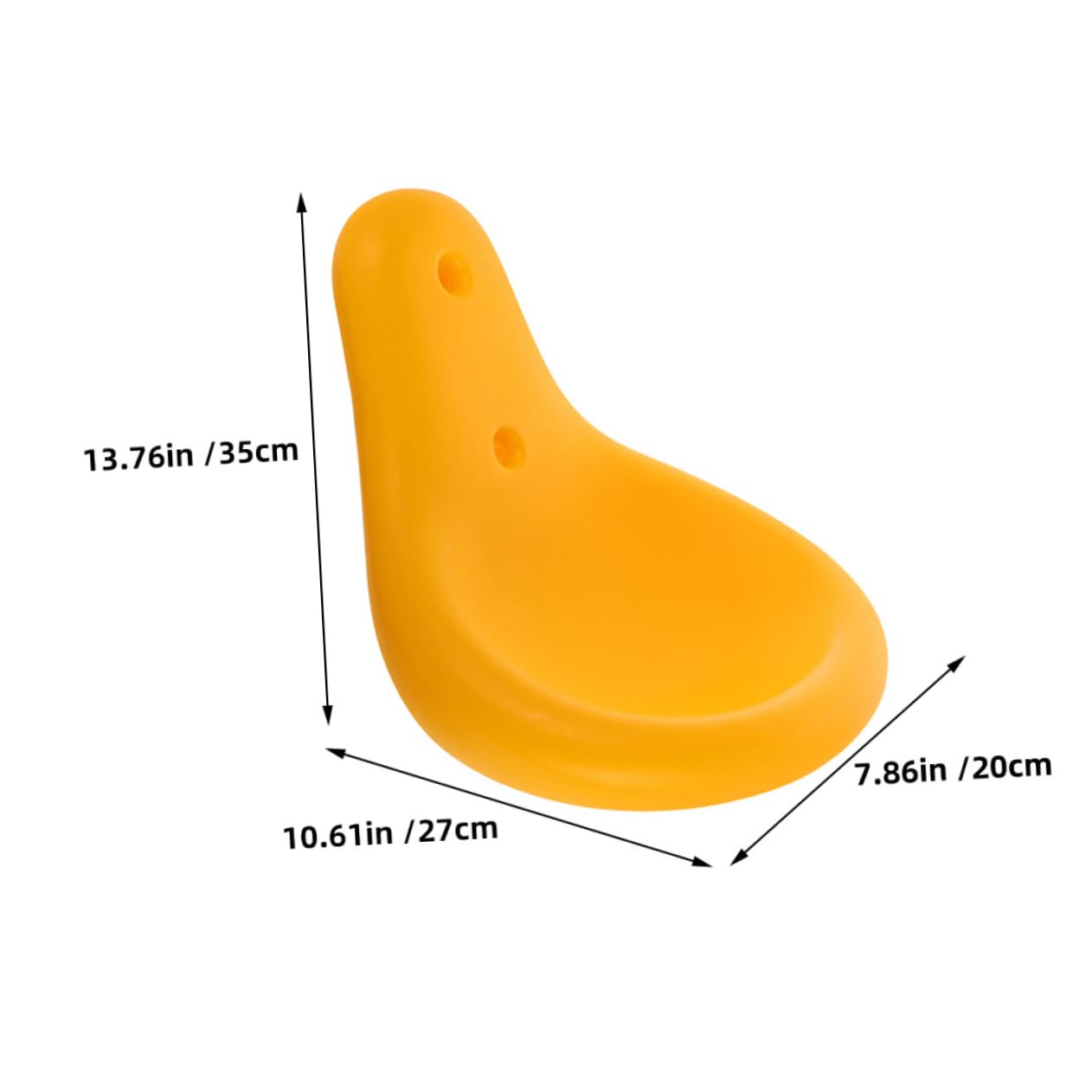 Toddmomy 2pièces Siège De Balançoire Plastique Robuste pour Aire De Jeux Kit De Remplacement pour Espaces Communautaires Aires De Jeux Extérieures Parcs Accessoires De Jeu