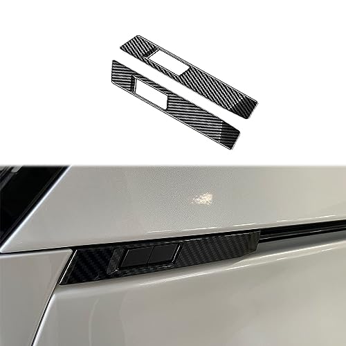 Hyorabyn 新型ヴォクシー 90系/新型ノア90系令和4年1月〜に適用リア テールゲート コントロール スイッチ トリム パーツパワーバックドアスイッチガーニッシュアクセサリー2枚カーボン柄