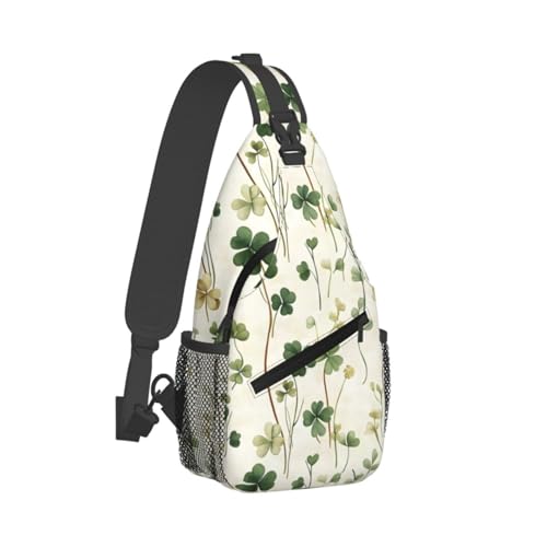 Sac banane de voyage vert gazon vintage pour sport et randonnée
