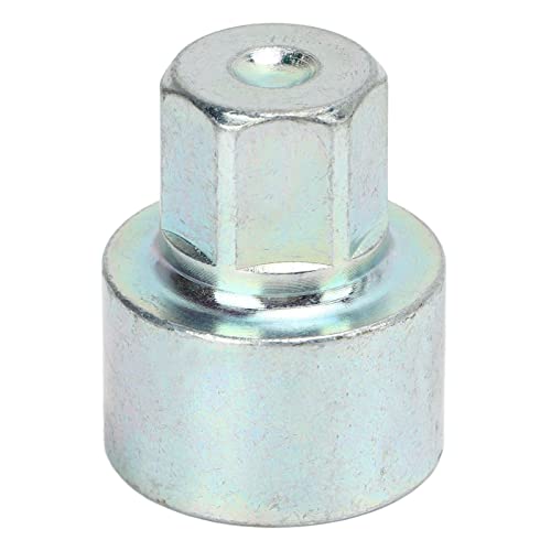 Image of Wheel Lock Key Anti Theft Lug Nut Socket Replacement for 1 3 5 6 7 Series X1 X2 X3 X4 X5 X6 Z4 Single Spline Design Rust Metal