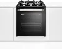 Fogão de Embutir 4 bocas Electrolux Preto Experience com Mesa de Vidro, PerfectCook360 e VaporBake (FE4EP) 127V