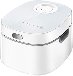JSMY Mini cuiseur à Riz Vapeur avec Appareil de Cuisine antiadhésif Amovible,Blanc