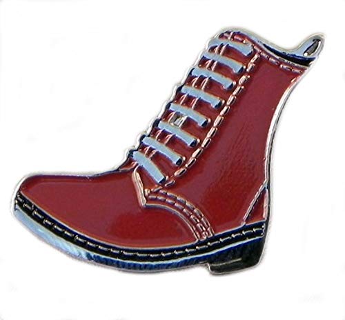 Spilla di metallo con pelle marrone DM Boot mod