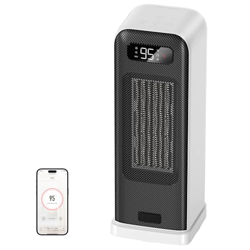 Smart Portable Space Heater with WiFi Thermostat