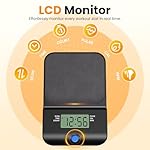 OWLSKY Air Walk Elliptical Exercise Machine for Home Gym – Compact Elliptical Cross Trainer with LCD Monitor, Device Holder, Low-Impact Cardio Workout, Full Body Fitness Equipment - Image 4