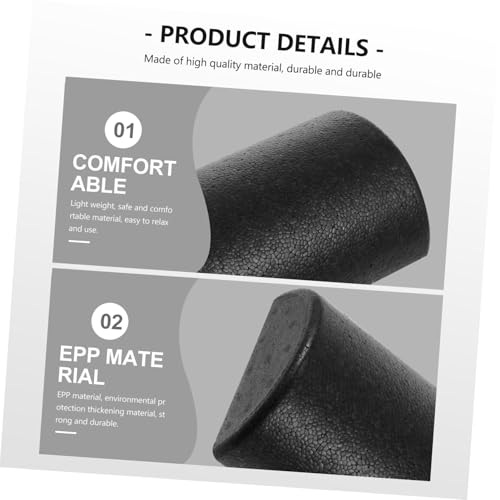 High Density Foam Yoga Roller Smooth Surface Muscle Massage Tool for Pilates Fitness Back and Foot Therapy Foam for Alignment Support and Tension Relief miniatura 5