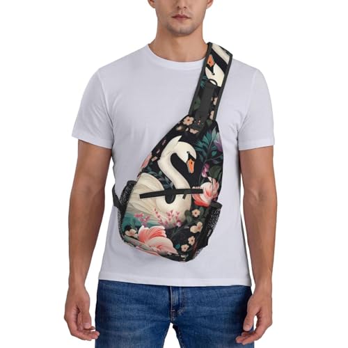 Bolso Cruzado para Hombre Tipo Bandolera con Diseño Floral miniatura 7