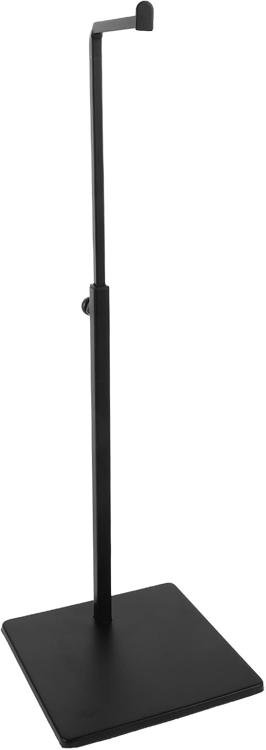 SUPVOX Clay Sculpture Stand Doll Bracket Support Black Miniature Display Stand Action Figure Holder for Collectible Figures Display and Storage in Home Or Shop