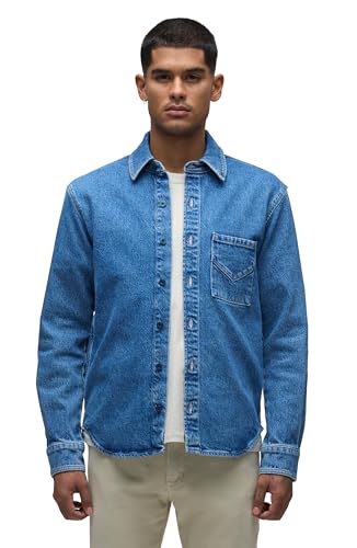 Chemise Hudson Ls shirt homme aux finitions haut de gamme en lin