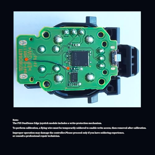 Image of GuliKit TMR Magnetic Joystick Replacement Kit for PS5 DualSense Controller,Anti-Drift Electromagnetic Stick Repair Module with Thumbstick Caps, Soldering Required(Not for DualSense Edge)