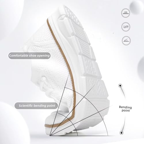 Mens Slip-on Loafers Comfortable Boat Shoes Casual Walking Sneakers Mesh Business Oxfords Work Lightweight Soft Sole4